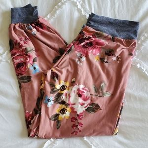 Floral Joggers